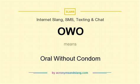 OWO - Oral ohne Kondom Begleiten Jurisprudenz
